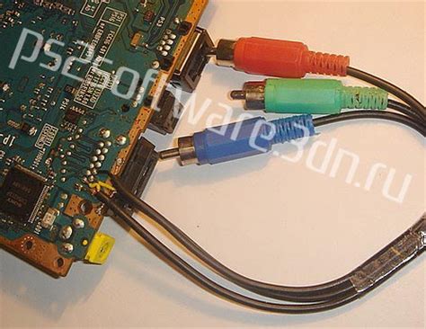 Компонентный кабель для playstation 2 своими руками