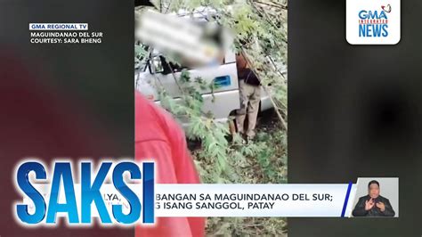 Pamilya Tinambangan Sa Maguindanao Del Sur 3 Kabilang Ang Isang