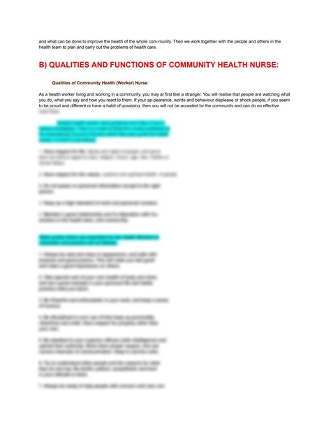 Solution Community Health Nursing History And Development In India