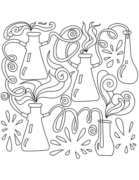 Coloriages Sciences Imprimer