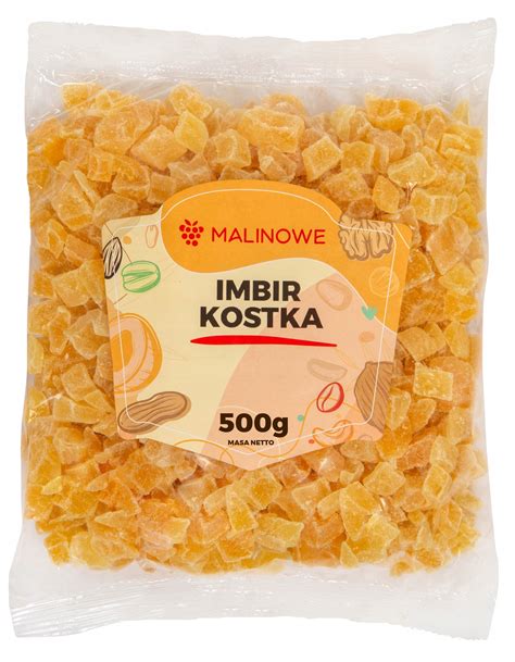 IMBIR KANDYZOWANY KOSTKA 500g IMBIR SUSZONY W KOSTCE JAKOŚĆ PREMIUM