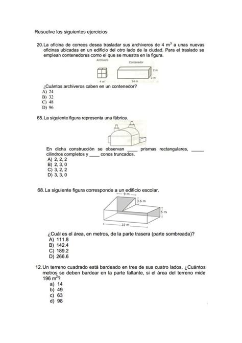 Resuelve Los Siguientes Ejercicios PDF