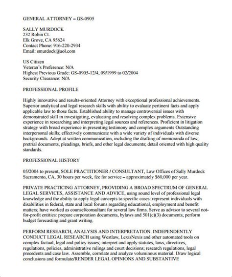 7 Federal Resume Template Word Pdf