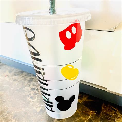 Disney Inspired Starbucks Cup Etsy