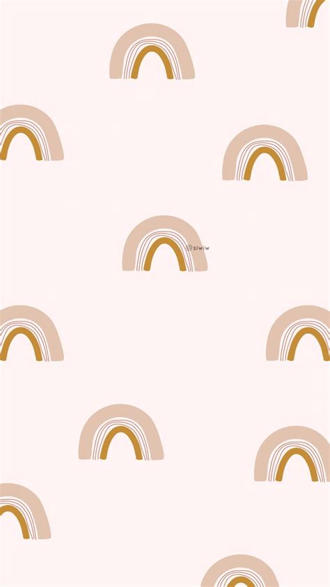 Background Pattern Rainbow Organic Nude