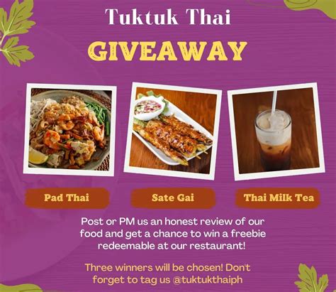 The Hungry Kat — Tuk Tuk Thai Cuisine Offers Authentic And