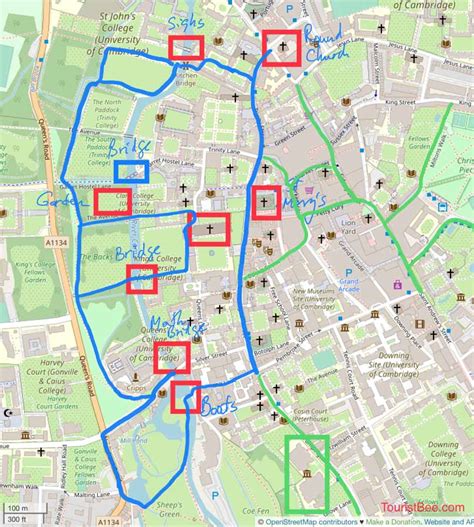 A Charming Walking Tour Of Cambridge UK (Self-Guided With Map) | TouristBee