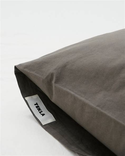 Tekla Pillow Sham X Cm Dark Taupe Finnish Design Shop