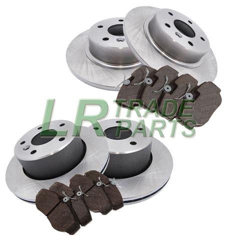 LAND ROVER DISCOVERY 2 TD5 V8 NEW FULL FRONT REAR BRAKE DISCS PADS