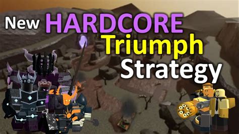 Hardcore Triumph Strategy Tower Defense Simulator Roblox Youtube