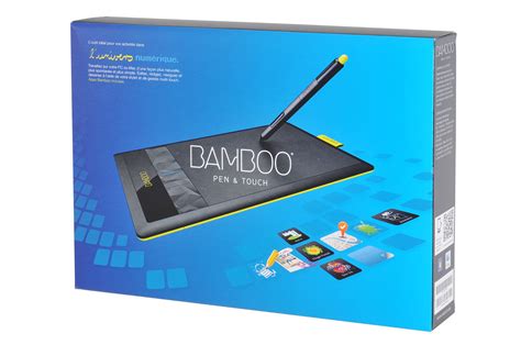 Tablette Graphique Wacom Bamboo Penandtouch 1316281 Darty