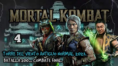 Mortal Kombat Mobile Torre Del Viento Antiguo Normal Combate