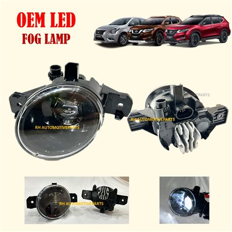 Nissan Led Oem Fog Lamp Frontier Almera Livina Sylphy X Trail Navara