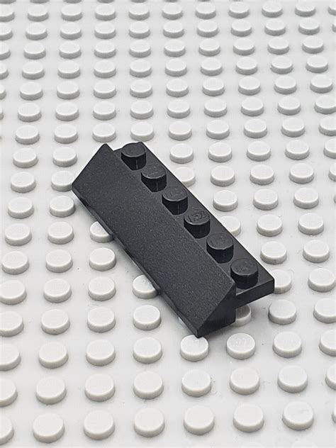 LEGO 1x Dachstein Schrägstein Slope 2x6 Brick 2875 Schwarz Black