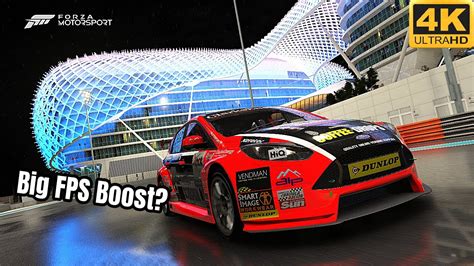 Forza Motorsport Update 2 Performance Comparison Yas Marina Gameplay