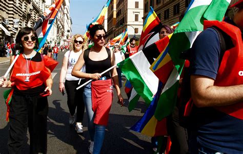 La Via Maestra Manifestazione Nazionale Della Cgil Insie Flickr