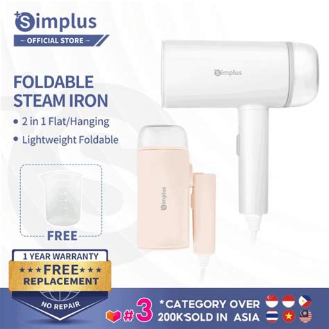 Simplus Steamer Iron Handheld Steam Iron Garment Steamer Steam Iron For