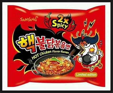 Samyang X Spicy Hot Chicken Flavor Ramen Korean Spicy Noodle G Each Packs In Oman