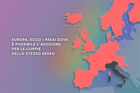 Europa Ecco I Paesi Dove Possibile L Adozione Per Le Coppie Dello Stesso Sesso Gay It