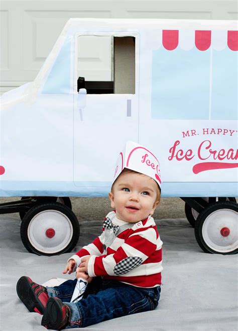 DIY Toddler Ice Cream Man Costume - Project Nursery