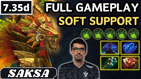 Avg Mmr Saksa Venomancer Soft Support Gameplay Assists