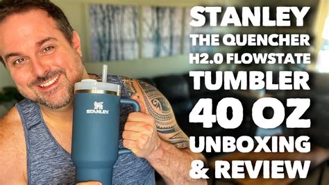 Stanley Quencher H Flowstate Tumbler Soft Matte Oz Unboxing And