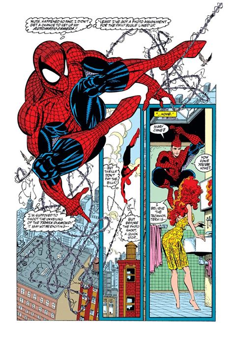 The Amazing Spider Man 349 Erik Larsen And Randy Emberlin Spiderman Art Marvel Comics Art