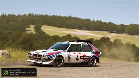 Dirt Rally Lancia Delta S4 Kreuzungsring YouTube