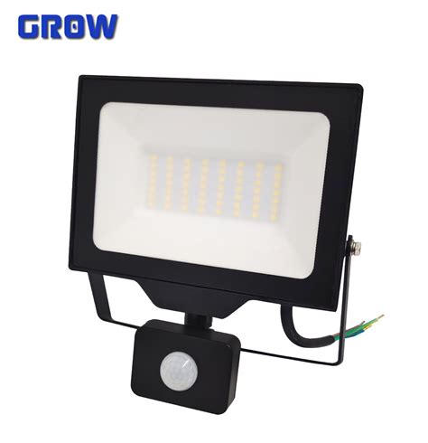 Chinese Manufacture Of W Led Floodlight With Pir Sensor Ip V