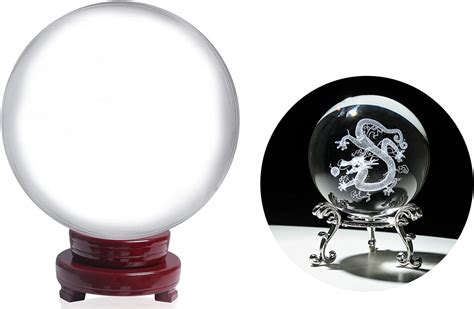 Amazon Longwin Bundle Of Pc Mm Huge Clear Crystal Ball With