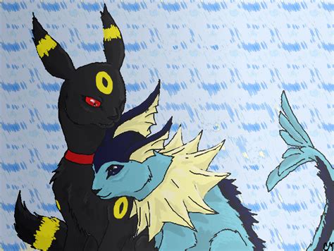 Vaporeon And Umbreon By Vaporumbreon On Deviantart