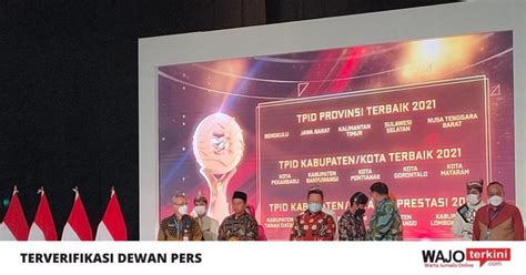 Bengkulu Raih Penghargaan Tpid Provinsi Terbaik Wajo Terkini Warta