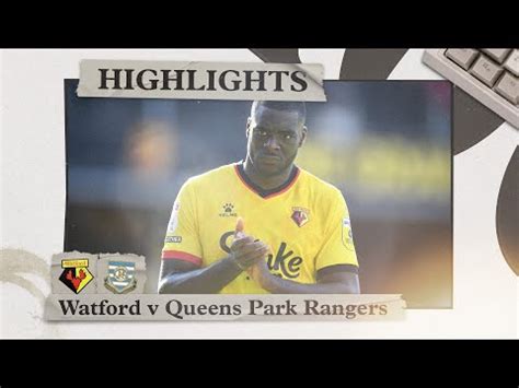 Th August Championship Watford Queens Park Rangers Old