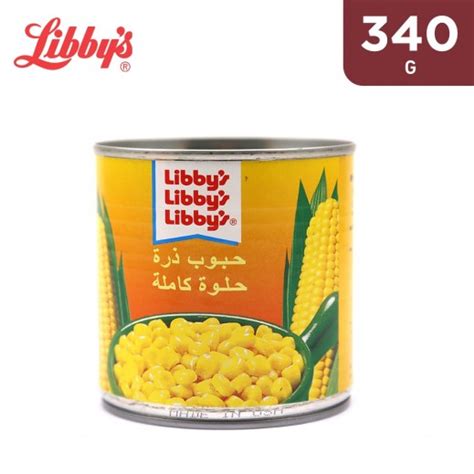 Buy Libbys Whole Sweet Corn Kernels 340 G توصيل