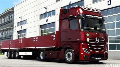 Mercedes Benz New Actros V Fix Ets Euro Truck Simulator