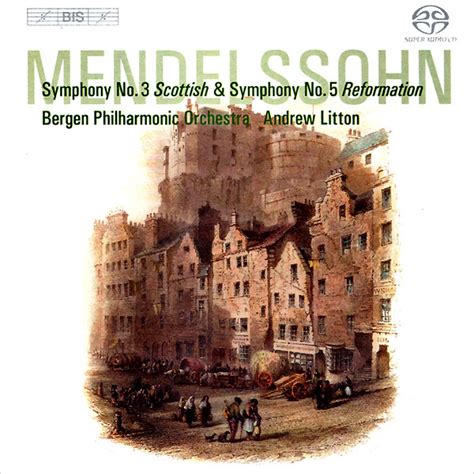 Cd Andrew Litton Bergen Philharmonic Orchestra Mendelssohn