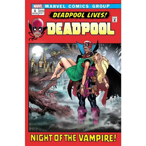 Deadpool 1 Javier Garron Vampire Variant