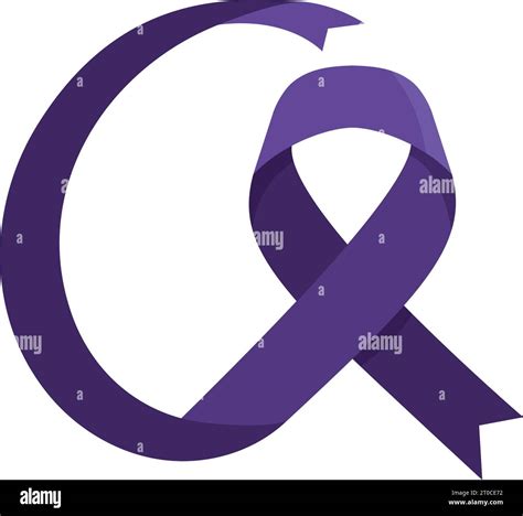 purple ribbon campaign help Stock Vector Image & Art - Alamy