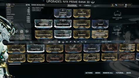 Best Nyx Prime Builds Warframe School