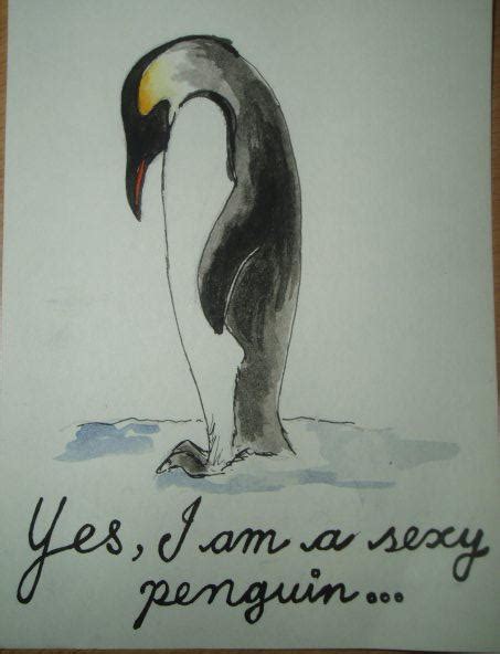 Sexy Penguin By Cocktail Waitress On Deviantart