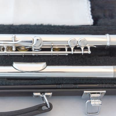 Yamaha YFL 225S II Silver Plated Student Flute Made In Japan Reverb