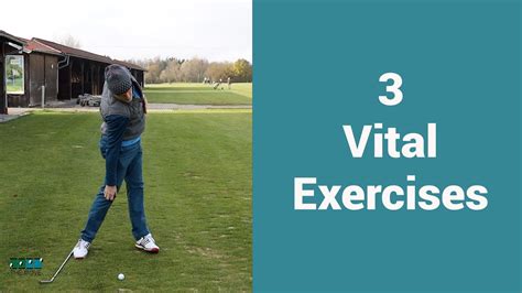 3 Vital Exercises For Your Golf Swing YouTube