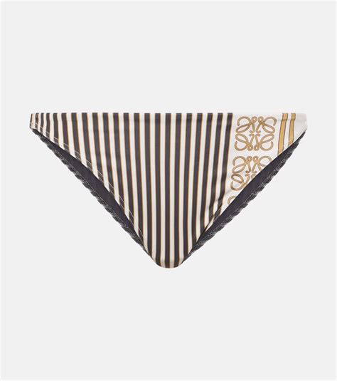 Loewe Paula S Ibiza Printed Bikini Bottoms In White Lyst