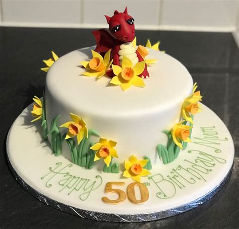 Welsh theme cake | Themed cakes, Cake, Cake decorating