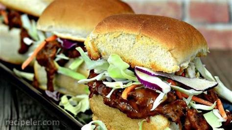 BBQ Beef Brisket Sandwiches