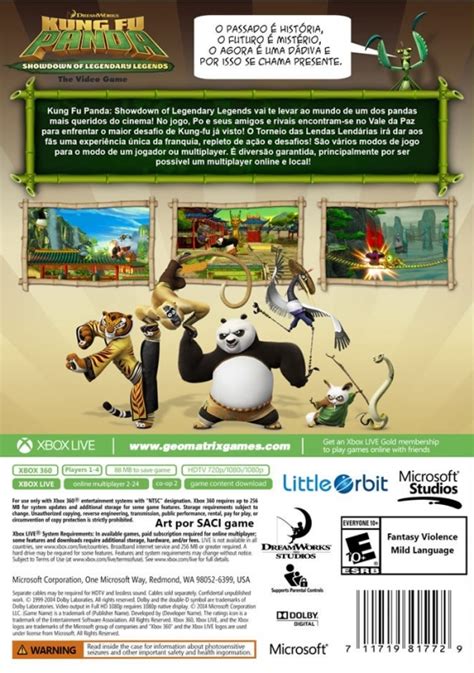 Kung Fu Panda Showdown Of Legendary Legends For Xbox One Sales Wiki