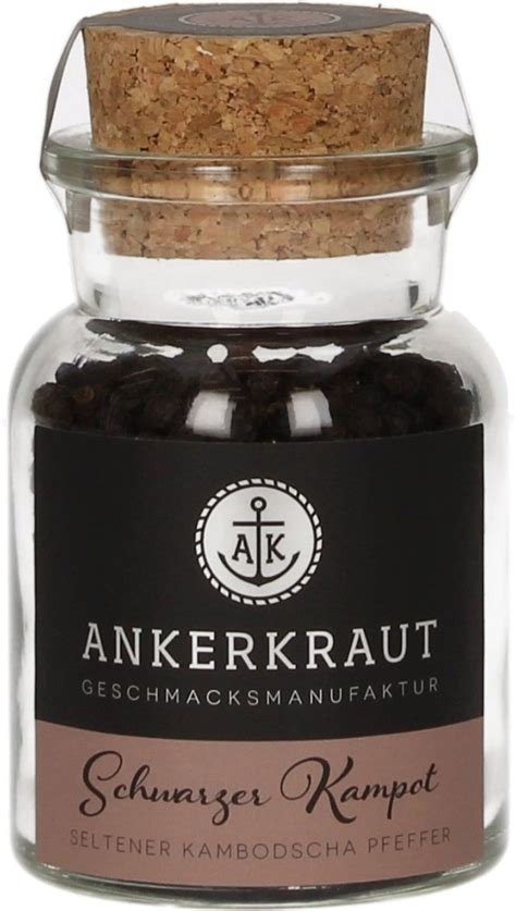 Ankerkraut Schwarzer Kampot 80 g Piccantino Onlineshop Österreich