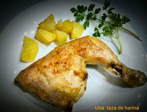 Una Taza De Harina Traseros De Pollo Al Horno