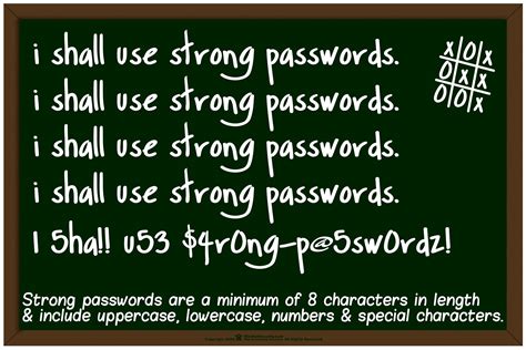 Tip 6 Set Strong Passwords Fordham University Information Security And Assurance