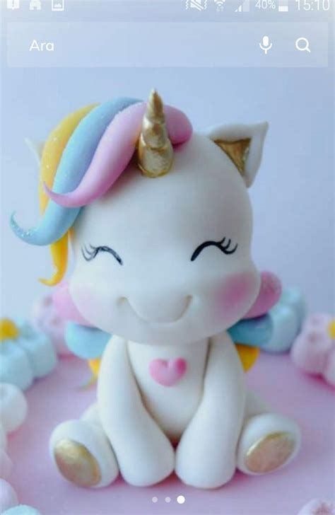 Pin By Francesca Valentini On Torte In Fondant Unicorn Cake